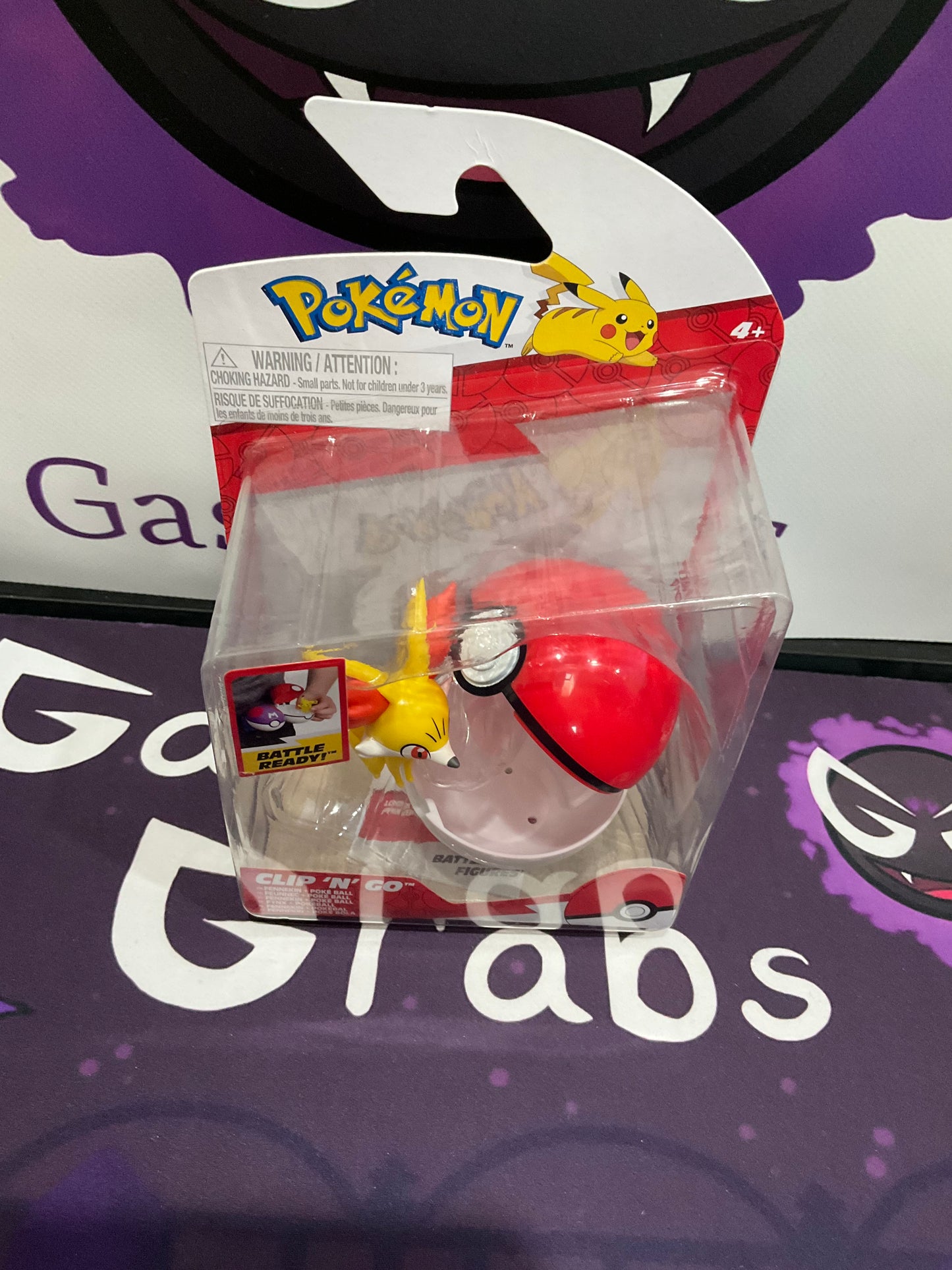 Pokémon Clip N Go Fennekin & Poke Ball