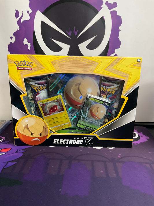 Pokémon Hisuian Electrode V box