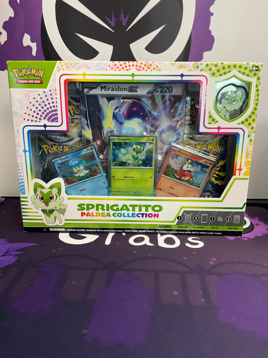 Pokémon Sprigatito Paldea Collection Box