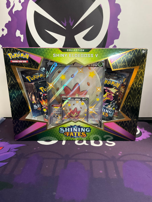 Pokemon Shining Fates Eldegoss V Box