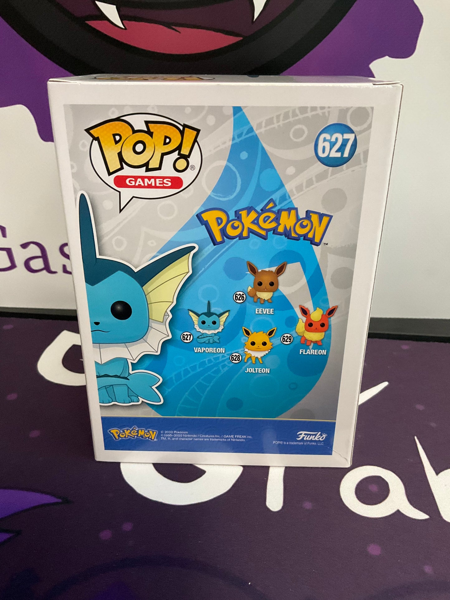 Pokémon Funko Pop Games Vaporeon #627