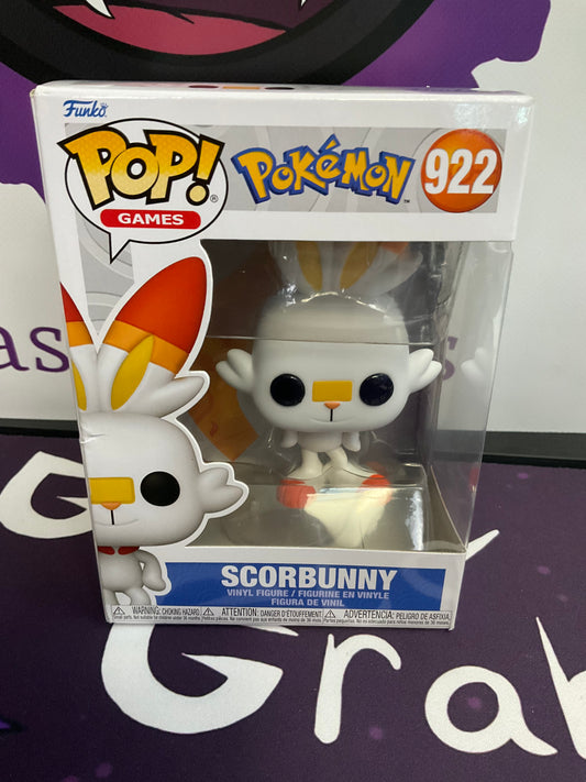 Pokémon Funko Pop Games Scorbunny #922