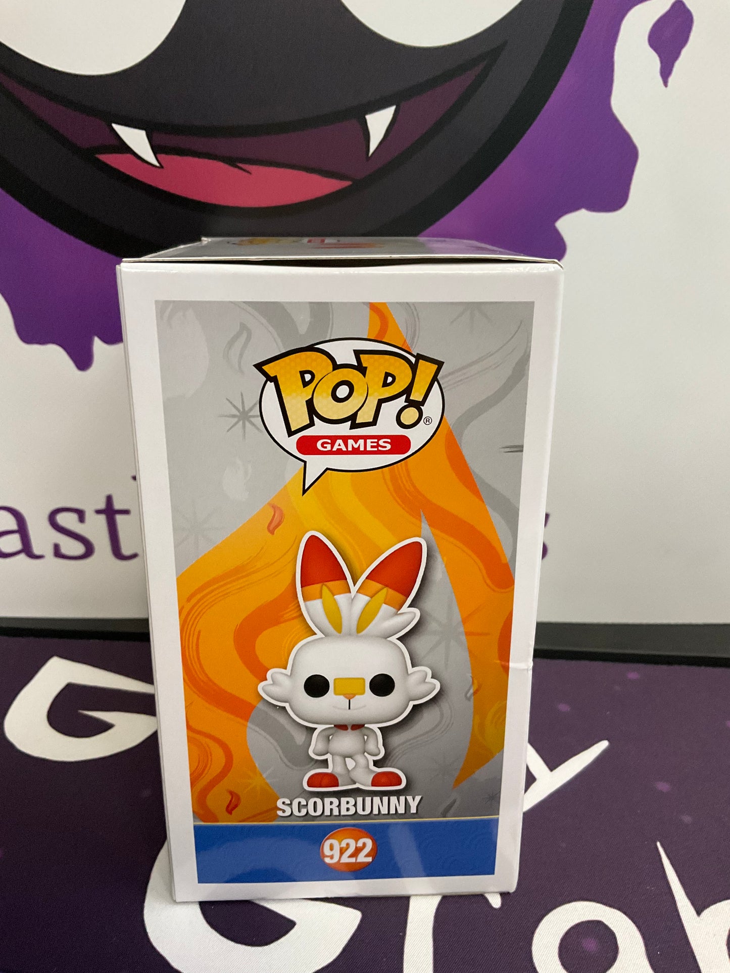 Pokémon Funko Pop Games Scorbunny #922