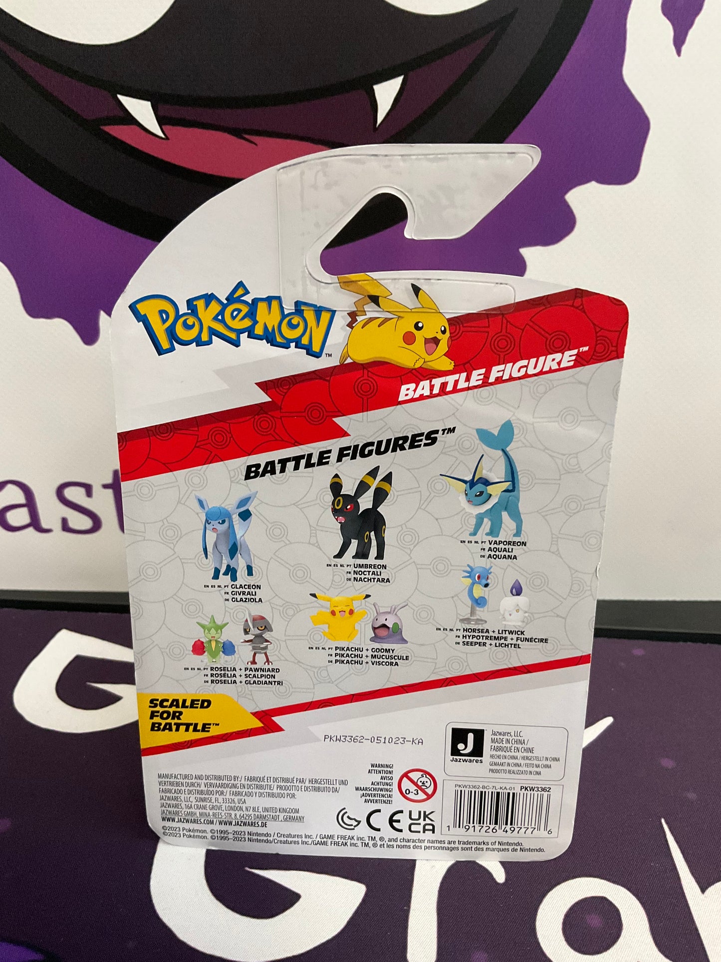 Pokémon Glaceon Battle Figure Toy