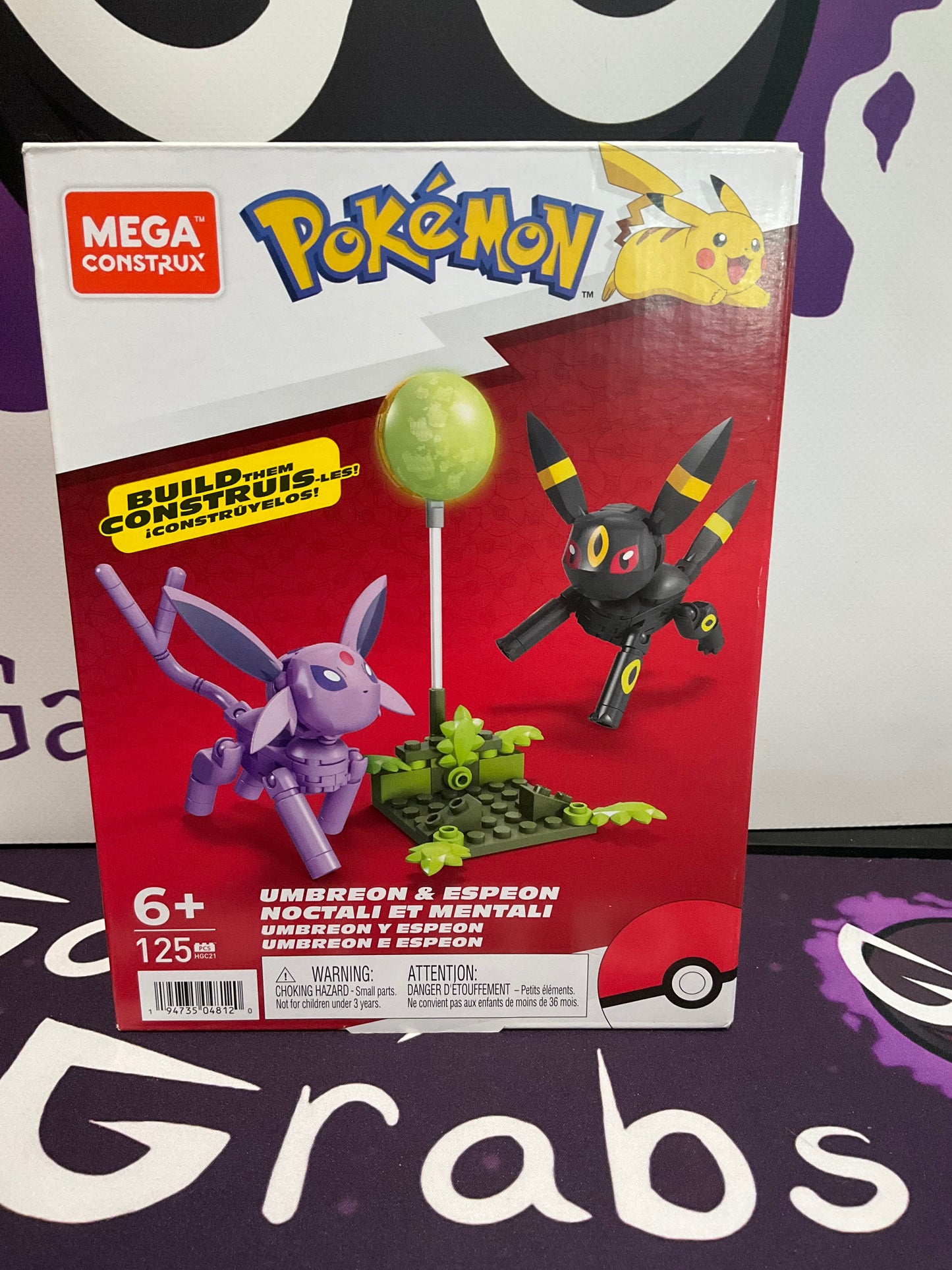 Pokémon Mega Construx Umbreon & Espeon Construction Figures