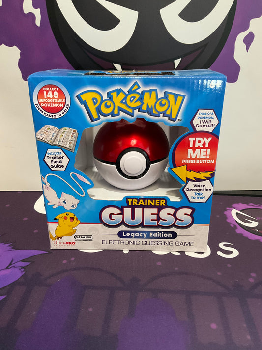 Pokémon Trainer Guess Legacy's Edition Digital Travel Board Game Toy