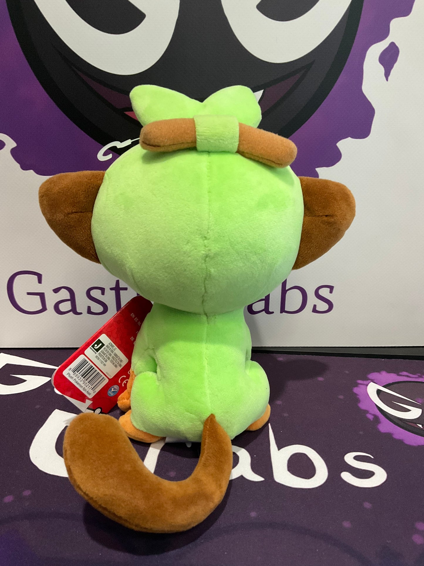 Pokémon Grookey 8-inch Plush Toy