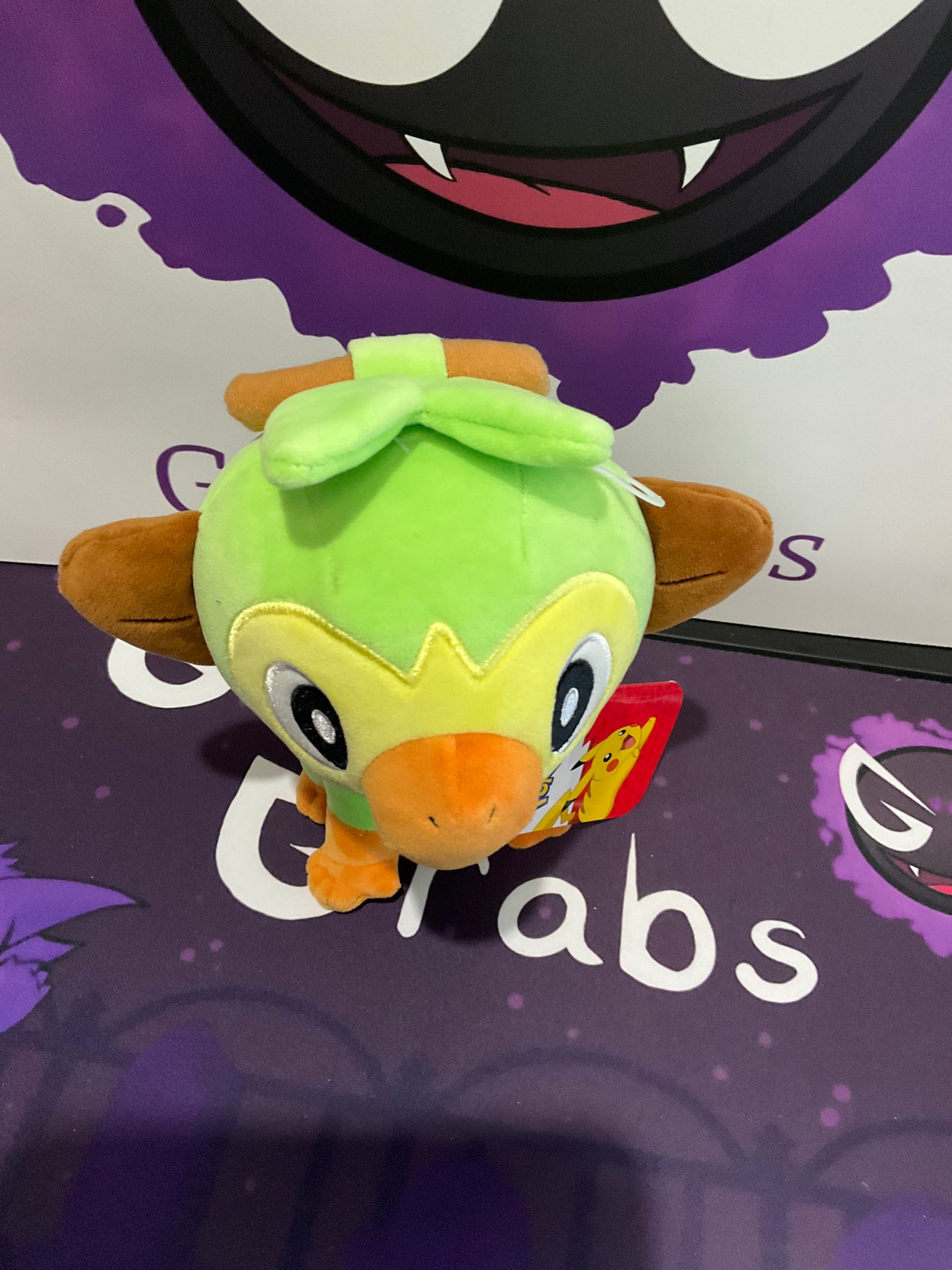 Pokémon Grookey 8-inch Plush Toy