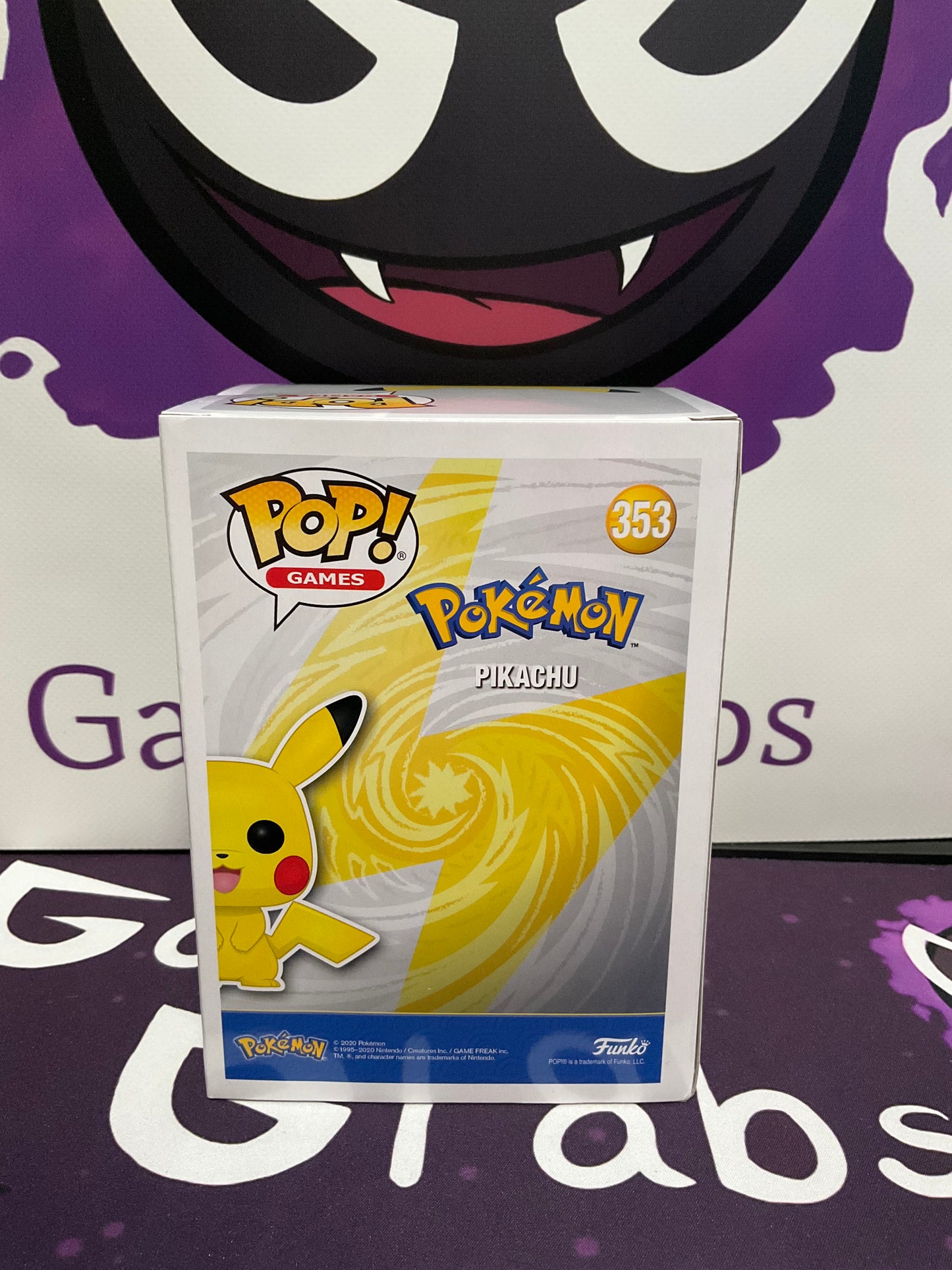 Pokémon Funko Pop Games Pikachu #353 25th Anniversary