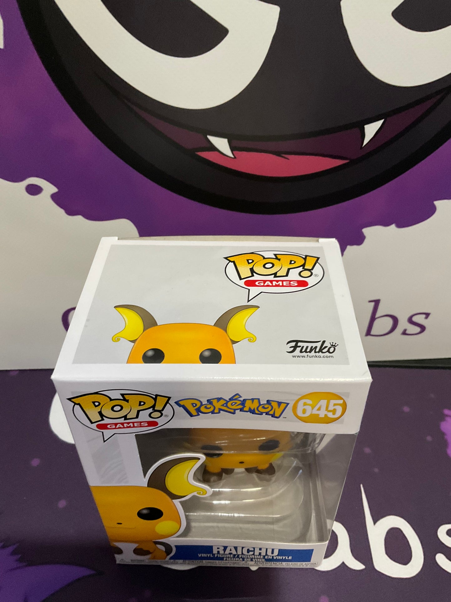 Pokémon Funko Pop Games Raichu #645