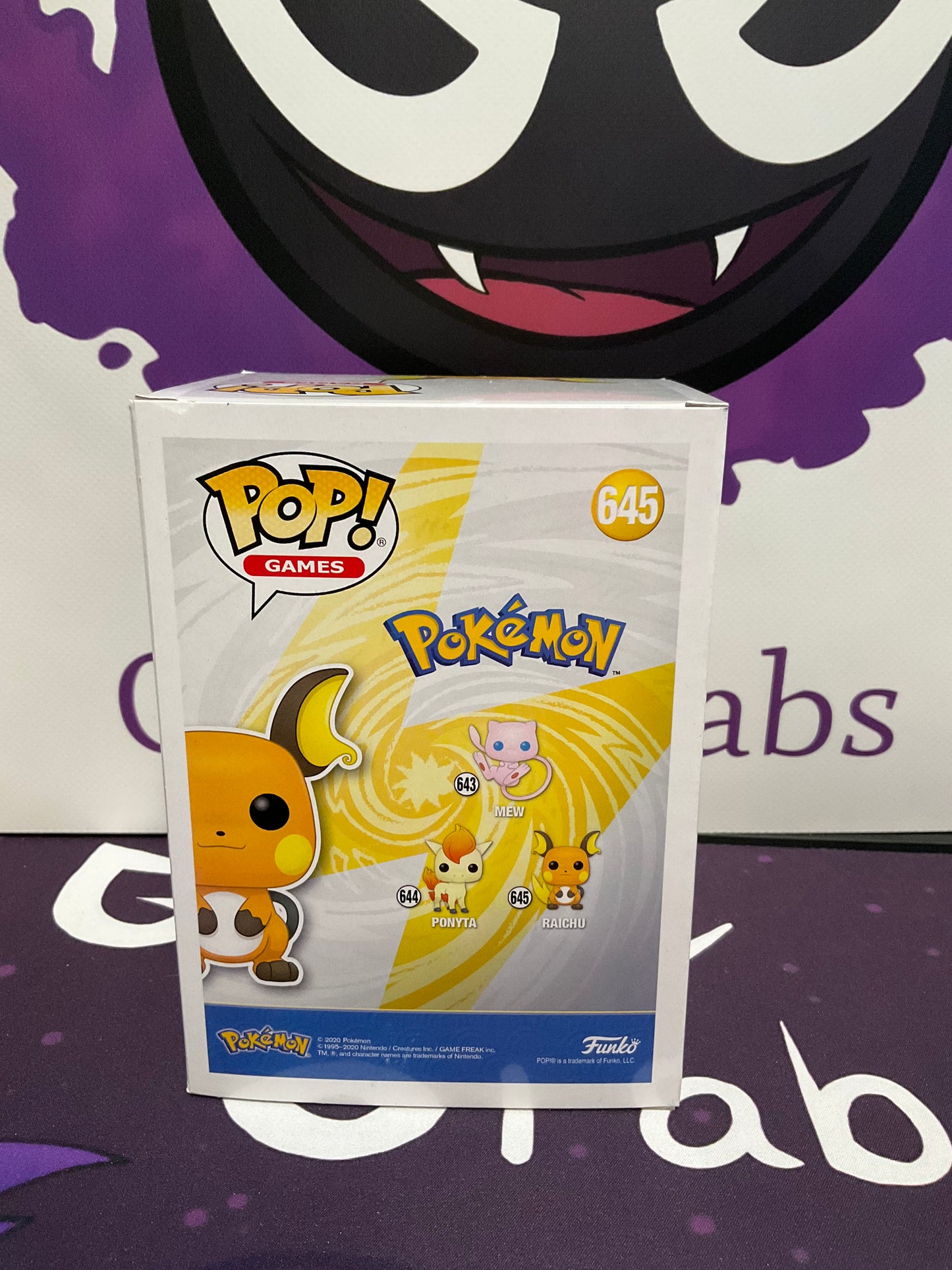 Pokémon Funko Pop Games Raichu #645