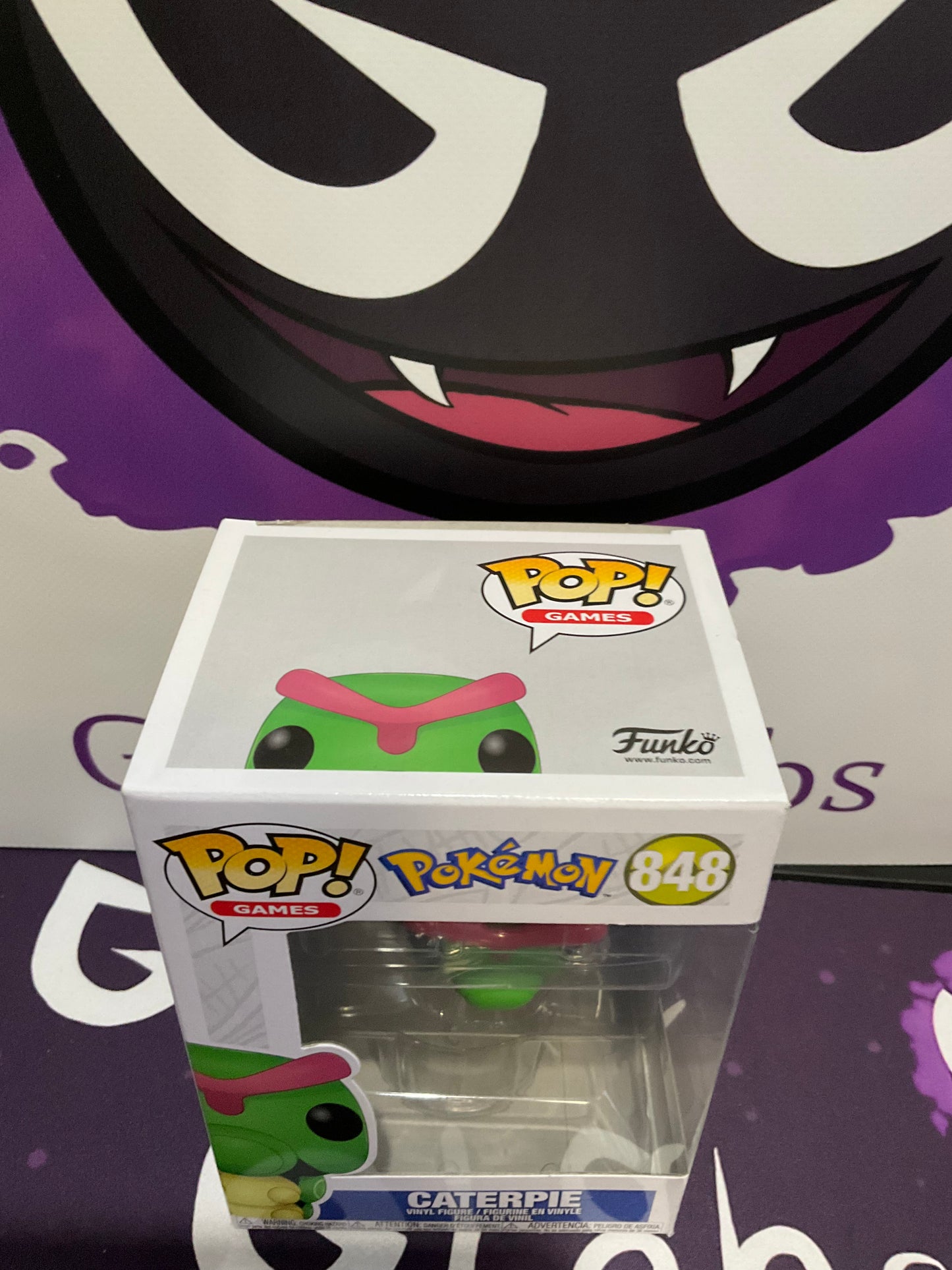 Pokémon Funko Pop Games Caterpie #848