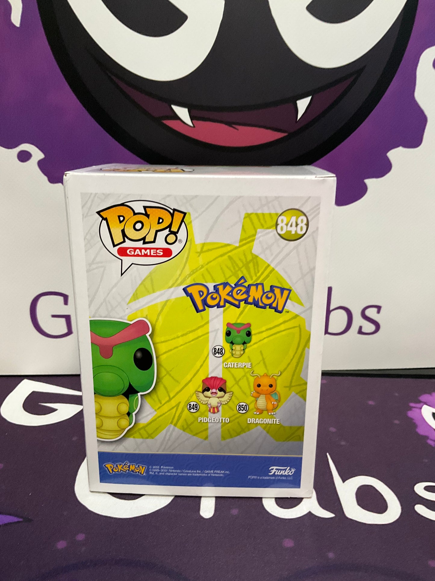 Pokémon Funko Pop Games Caterpie #848