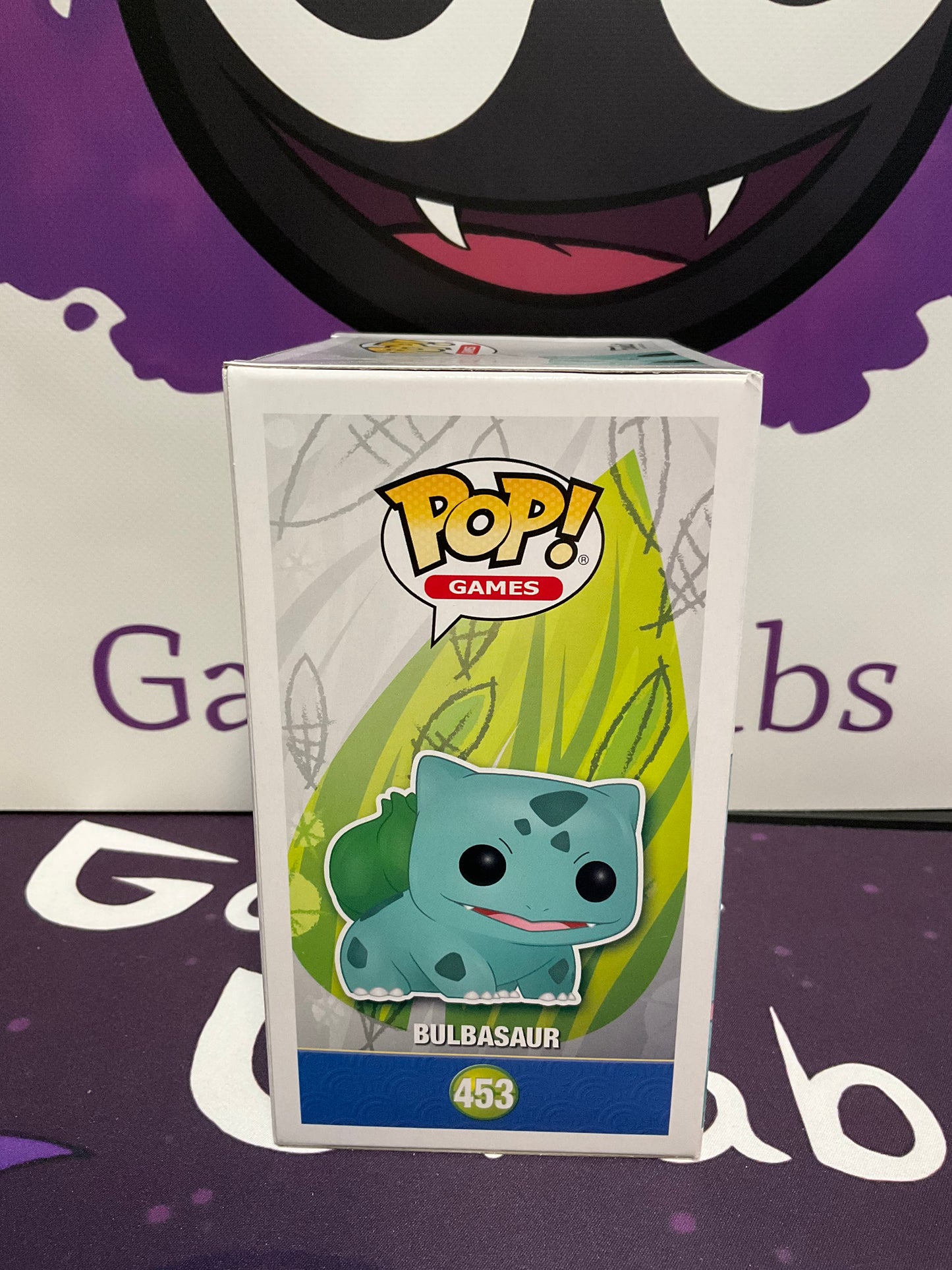 Pokémon Funko Pop Games Bulbasaur #453 25th anniversary