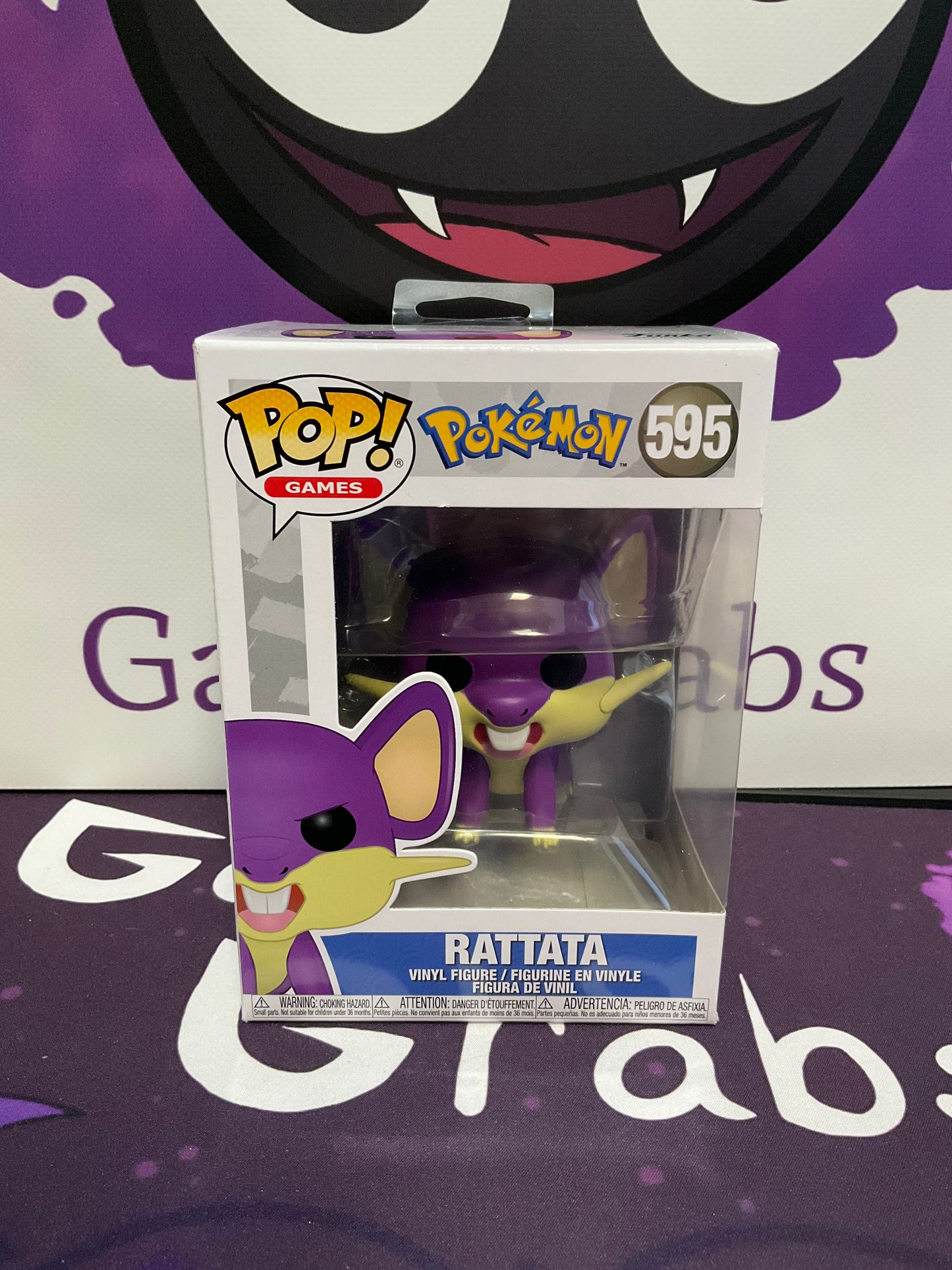 Pokémon Funko Pop Games Rattata #595