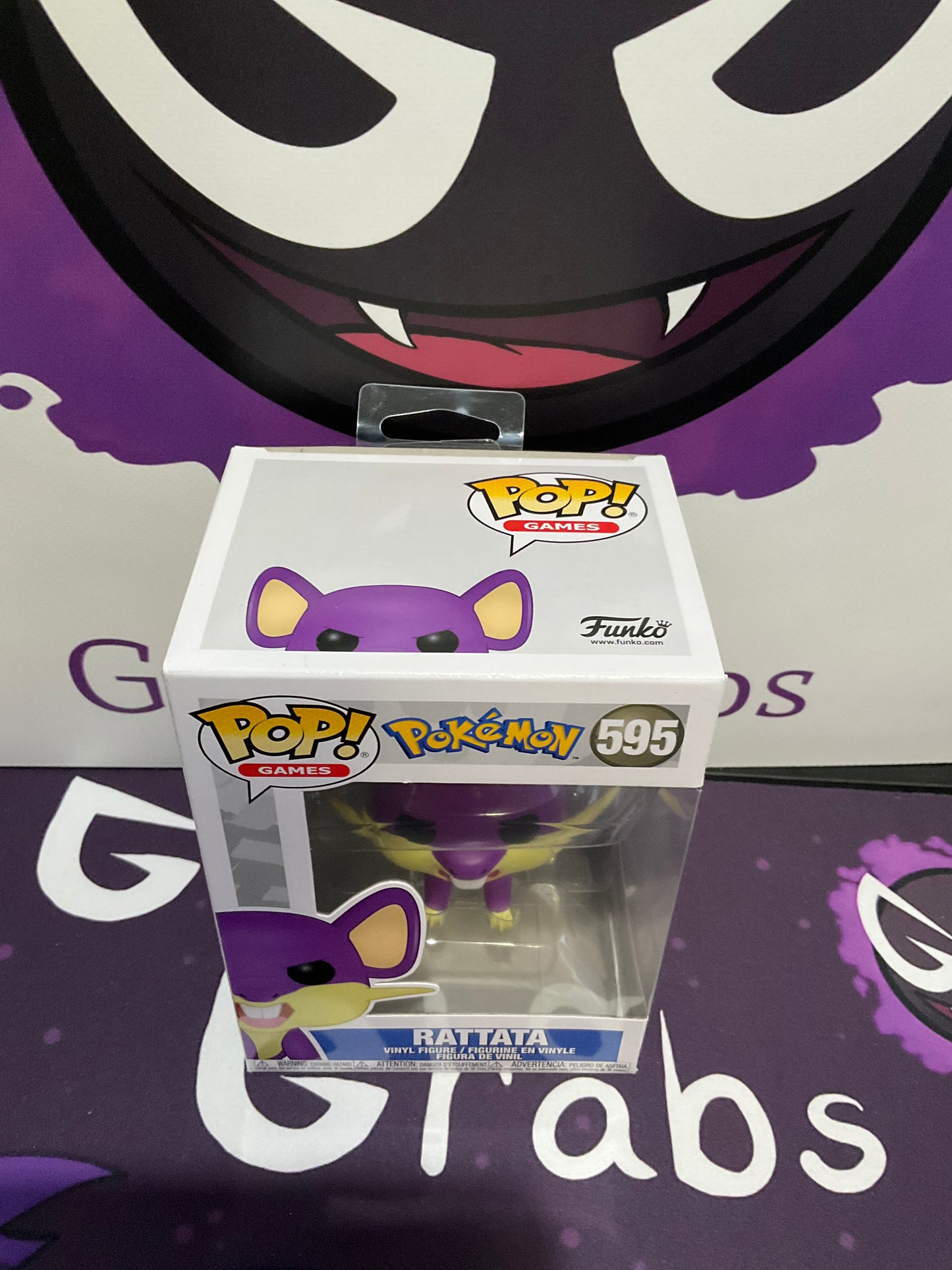 Pokémon Funko Pop Games Rattata #595