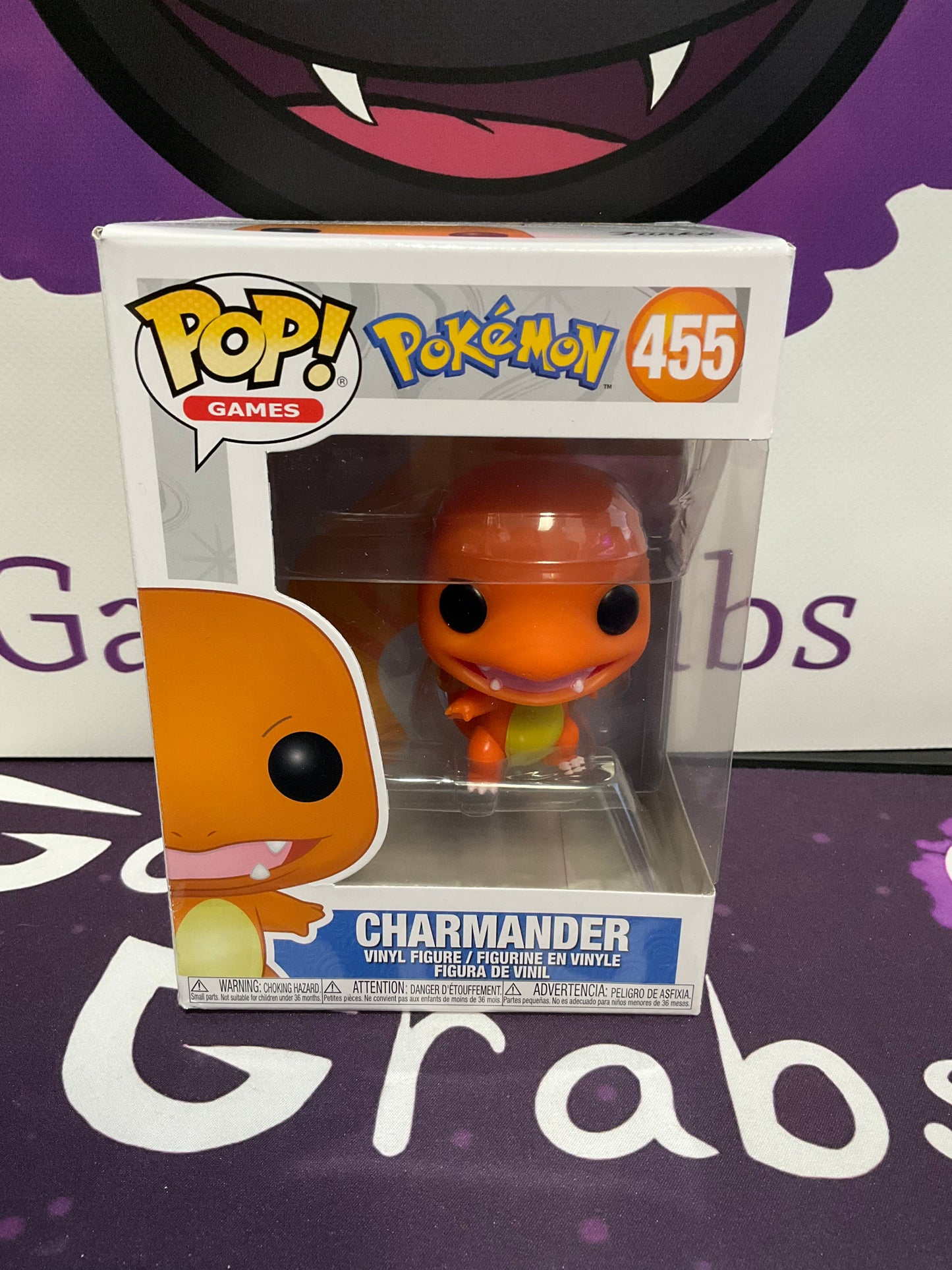 Pokemon Funko Pop Games Charmander #455