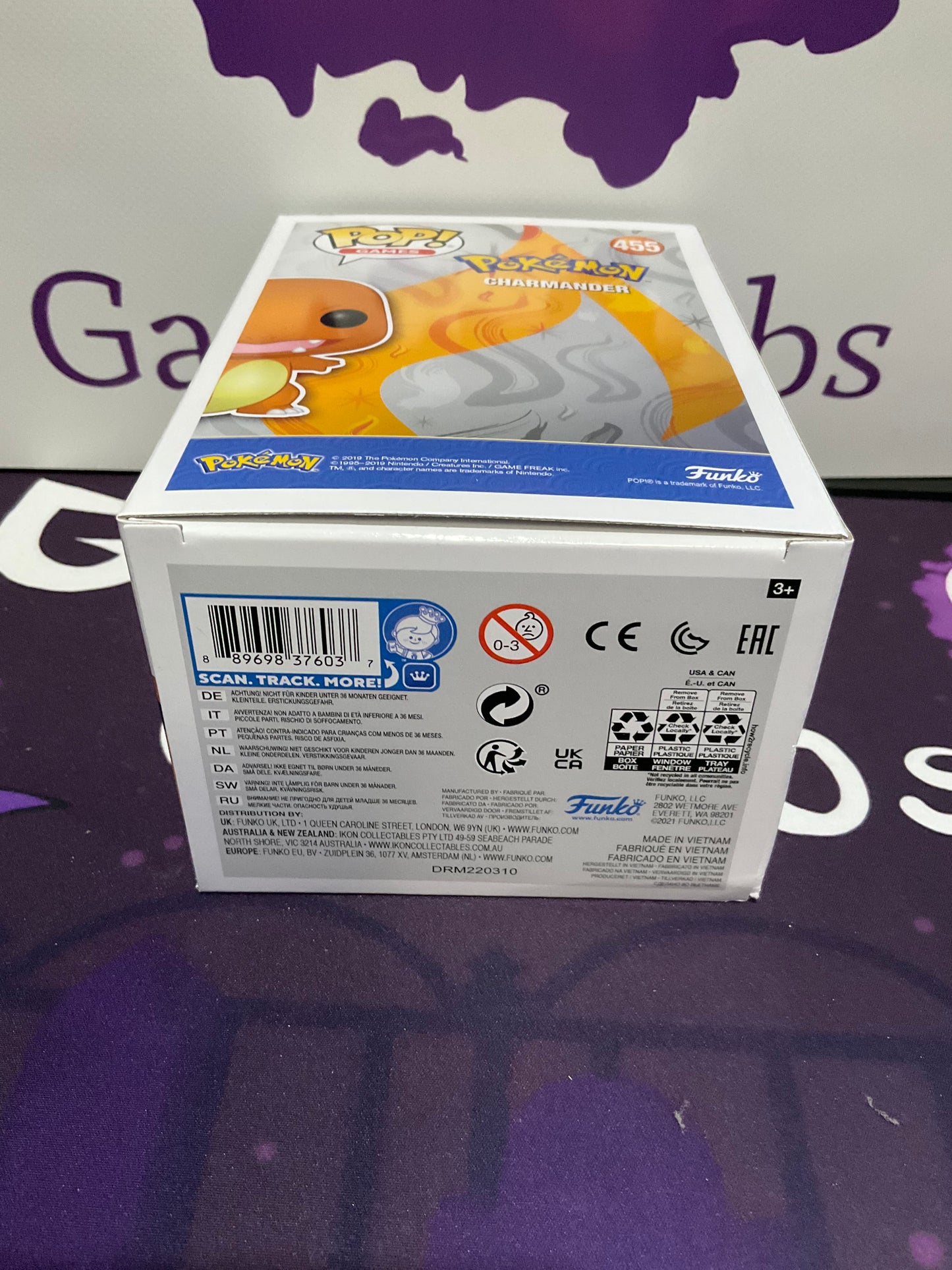 Pokemon Funko Pop Games Charmander #455