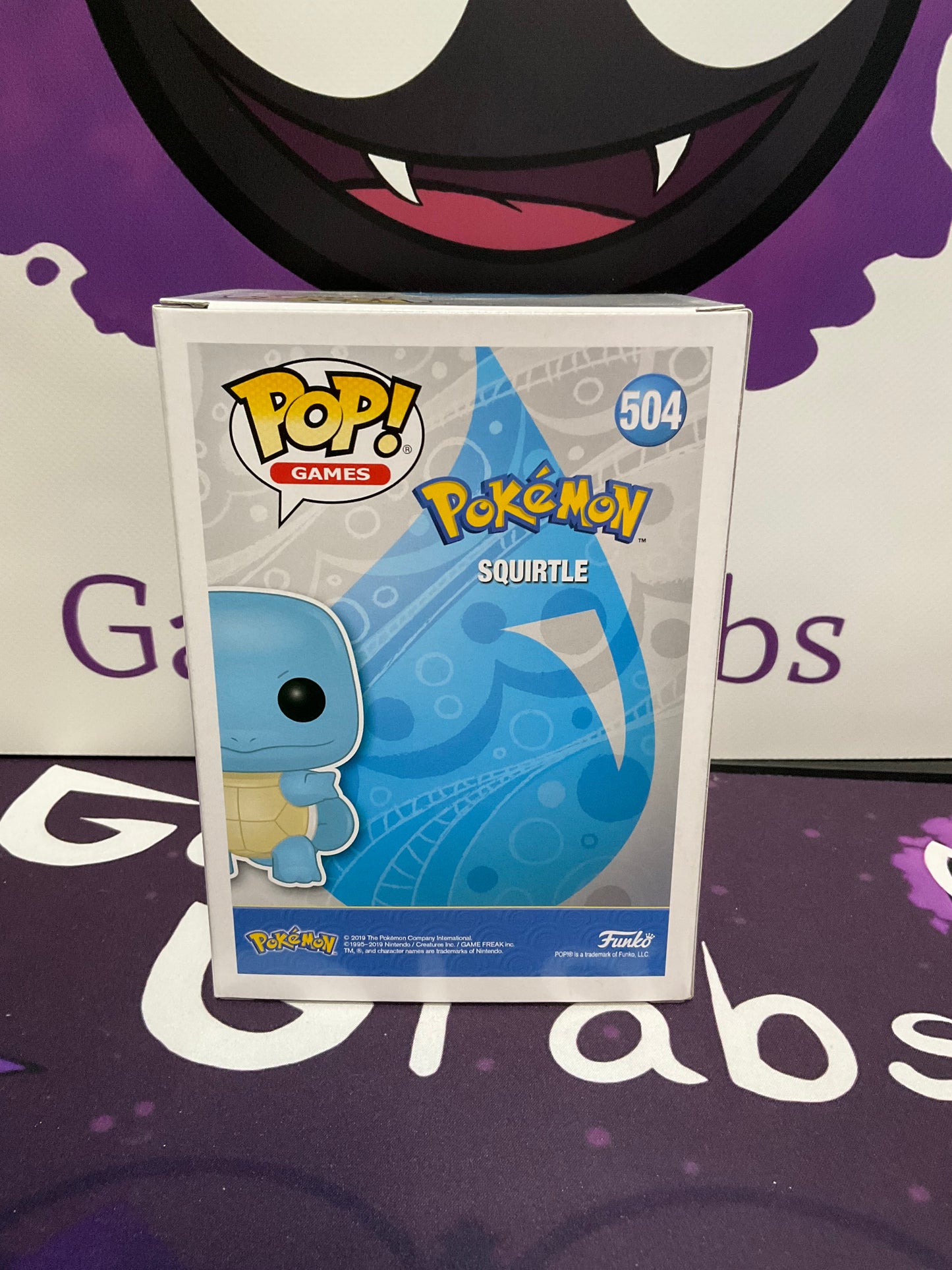 Pokemon Funko Pop Games Squirtle #504