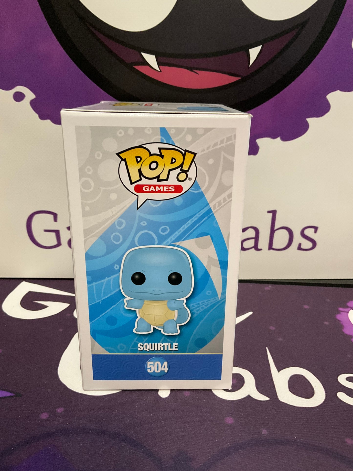 Pokemon Funko Pop Games Squirtle #504