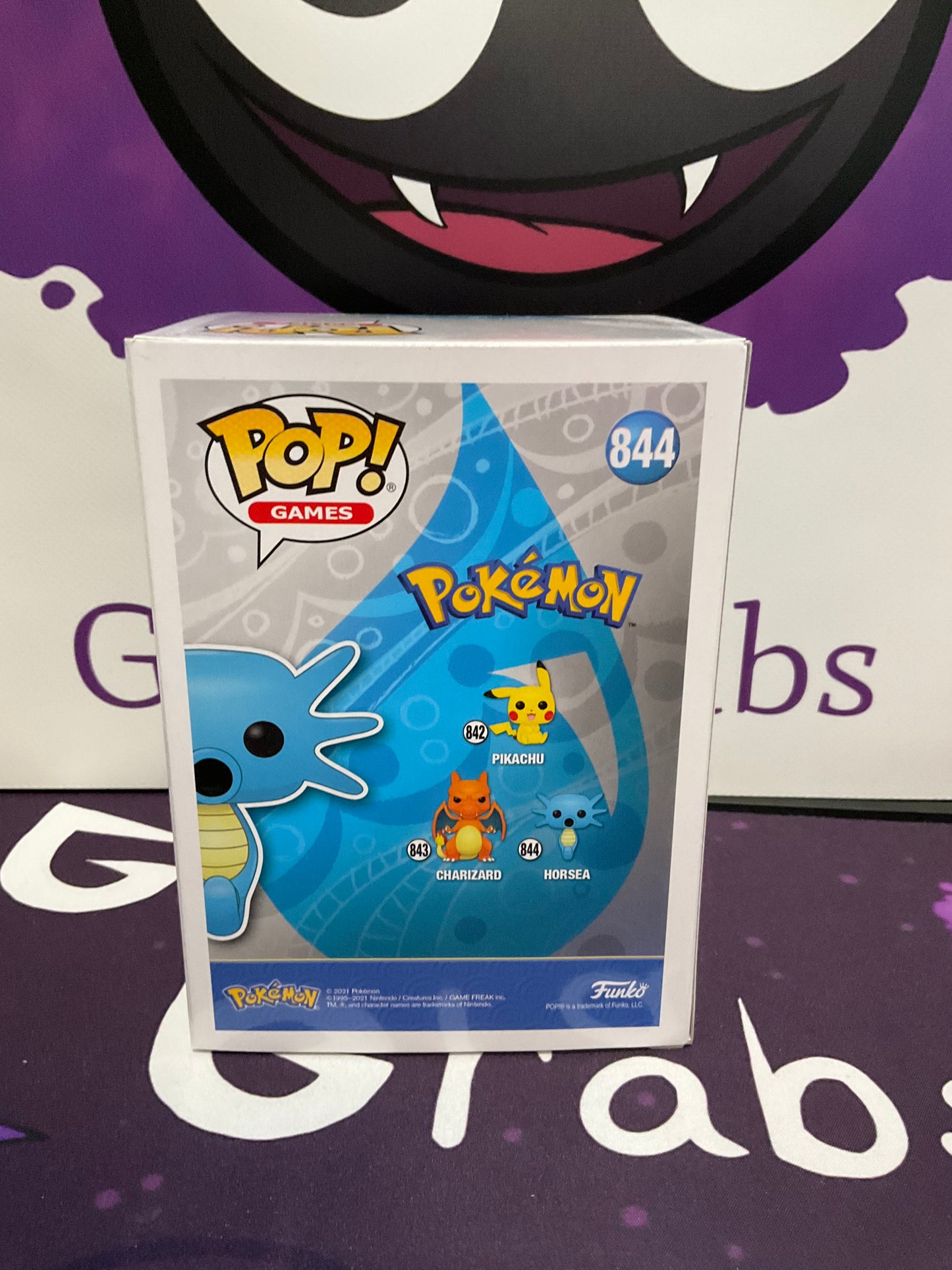 Pokémon Funko Pop Games Horsea #844