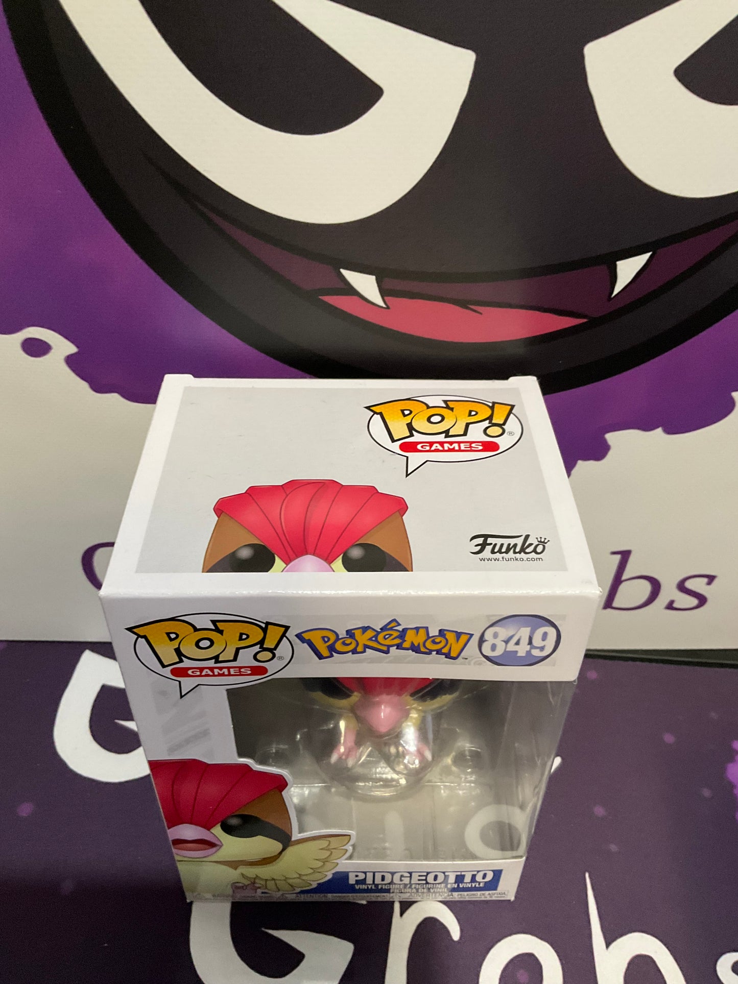 Pokémon Funko Pop Games Pidgeotto #849