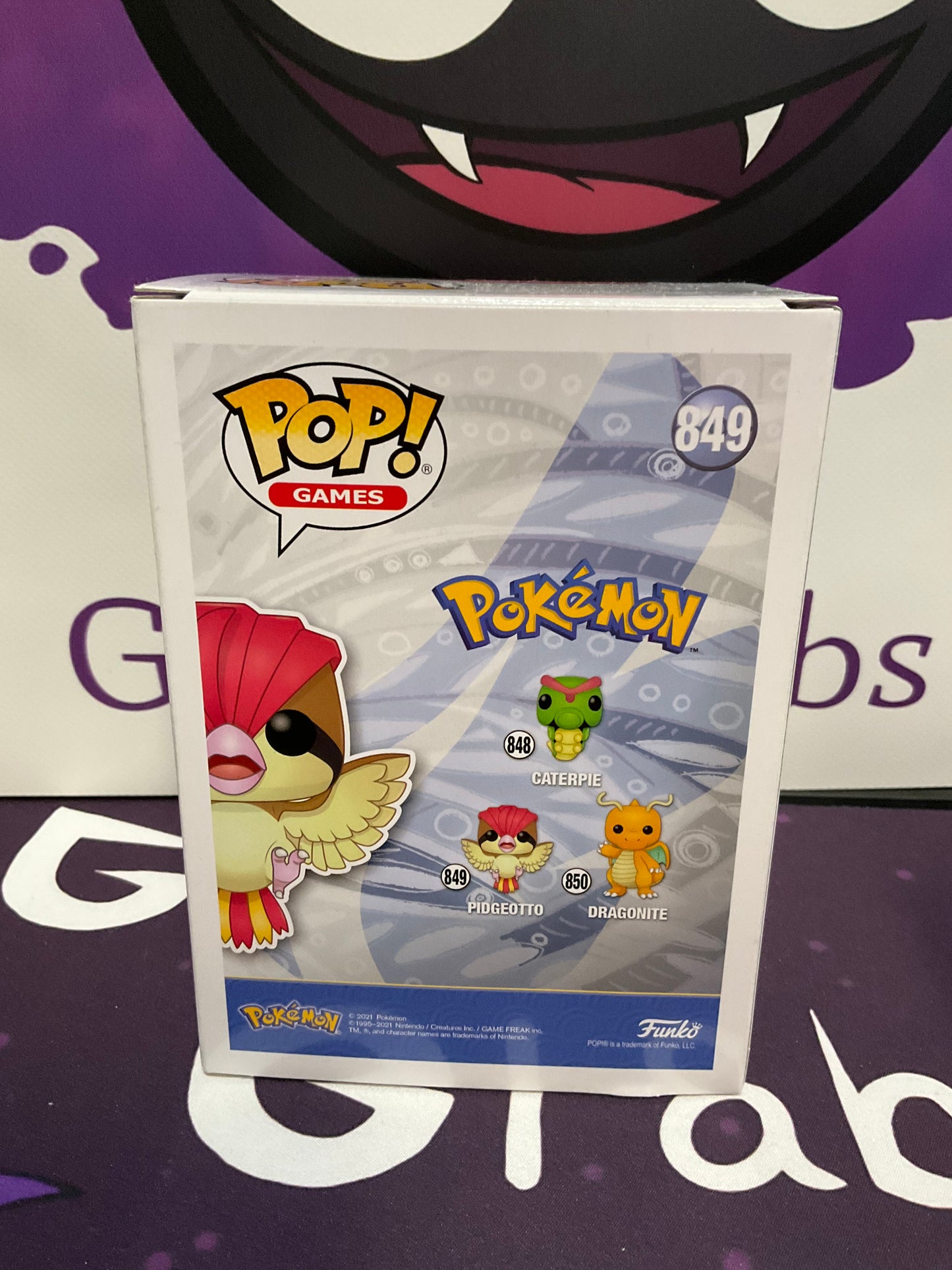 Pokémon Funko Pop Games Pidgeotto #849