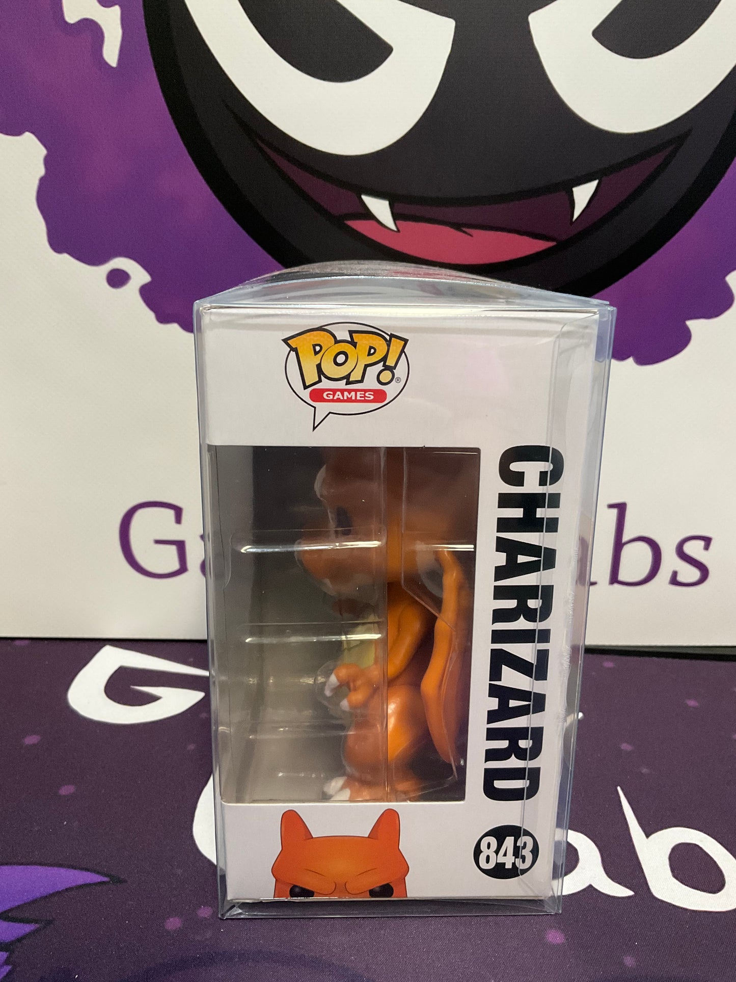 Pokemon Funko Pop Games Charizard #843 W/ Case Protector
