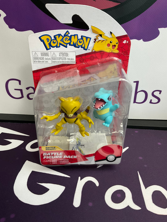 Pokémon Battle Figure Pack Abra & Totodile