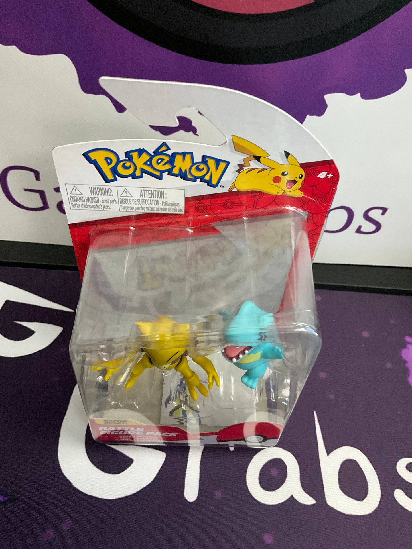 Pokémon Battle Figure Pack Abra & Totodile