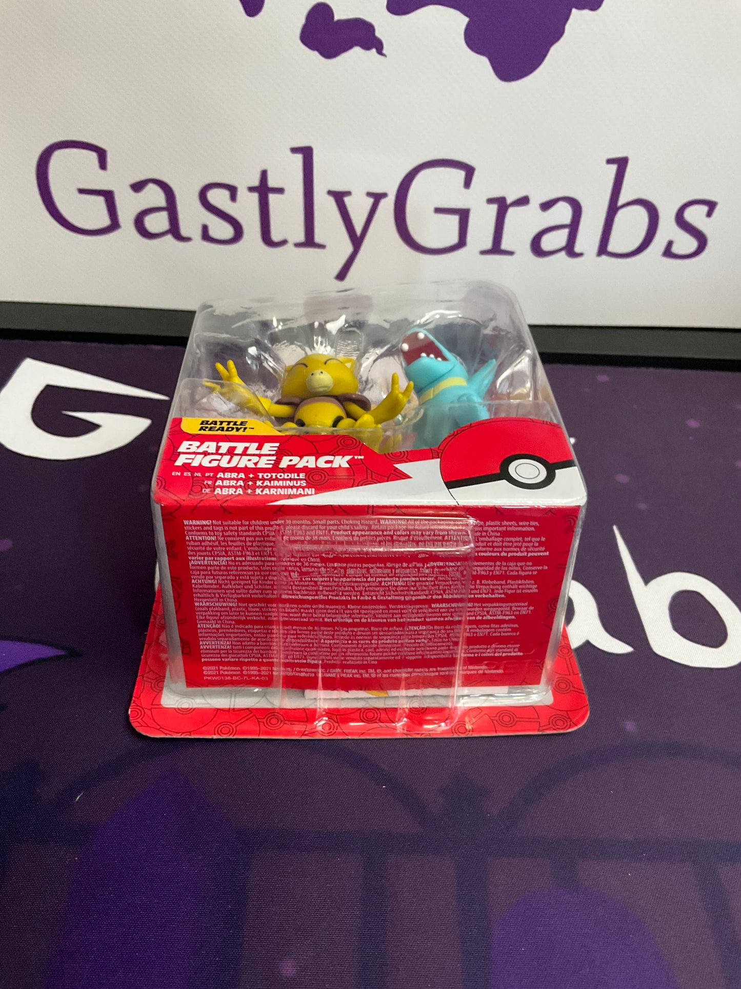 Pokémon Battle Figure Pack Abra & Totodile