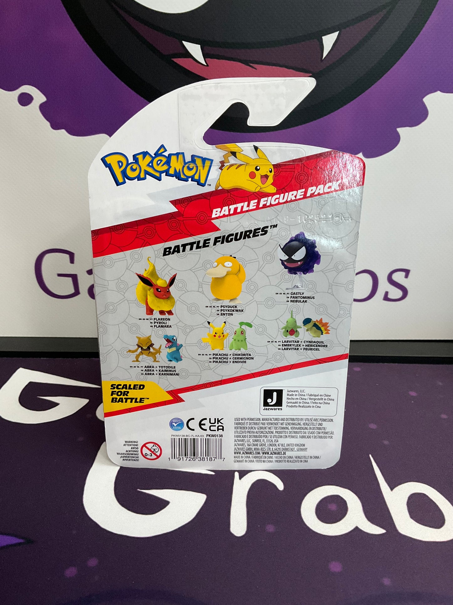 Pokémon Battle Figure Pack Abra & Totodile