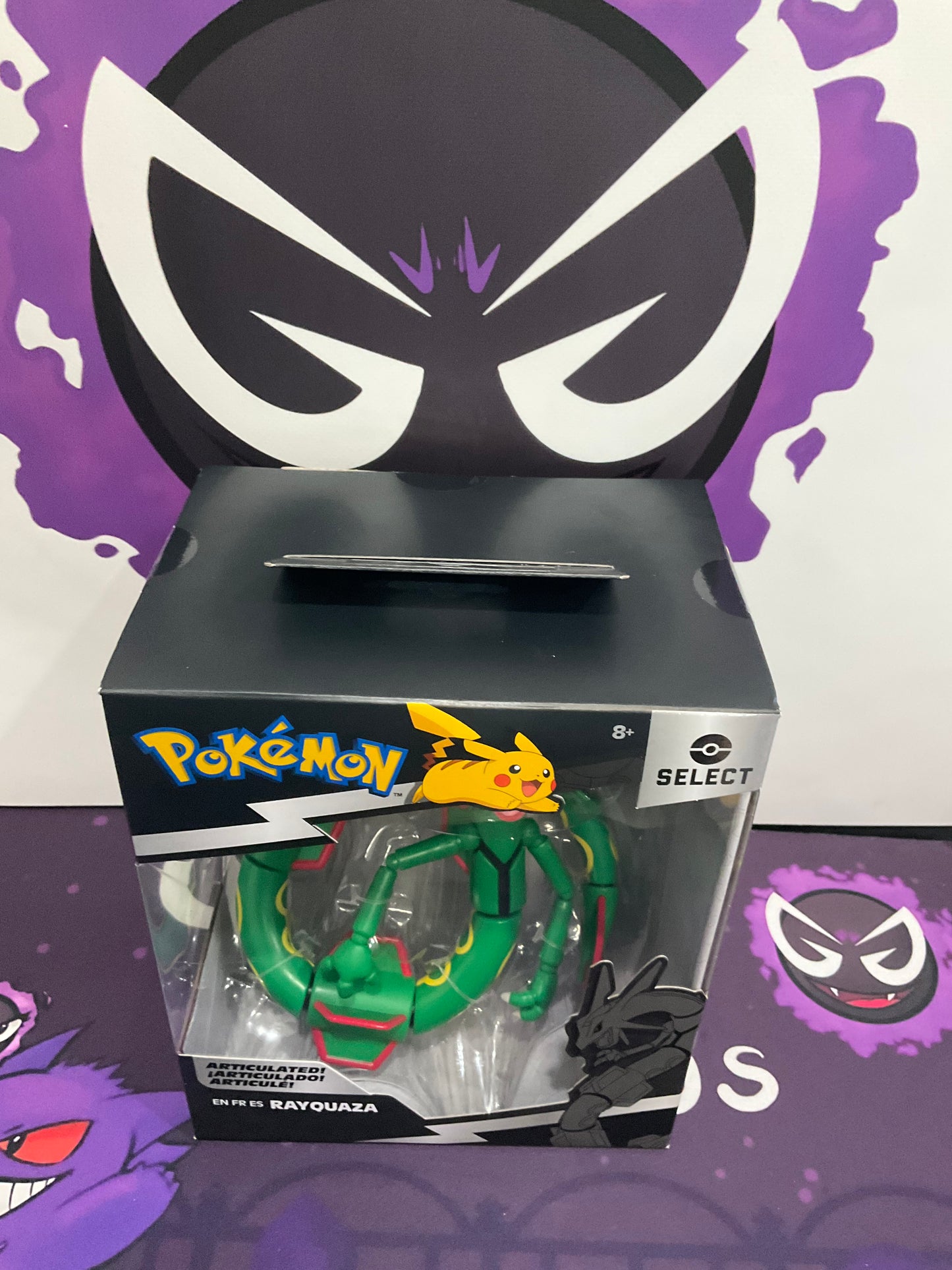 Pokémon Select Rayquaza Articulate Toy Figure.