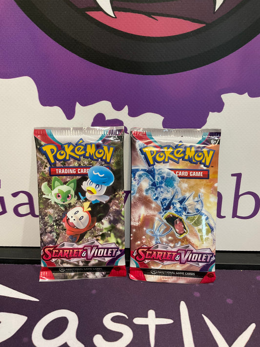 Pokémon Scarlet & Violet Base Two Packs(Read Description)
