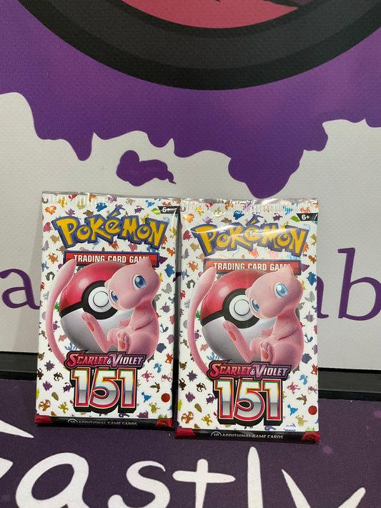 Pokémon 151 Two Packs (Read Description)