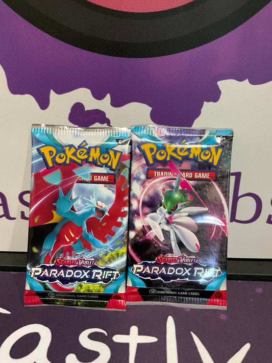 Pokémon Paradox Rift Two Packs (Read Description)