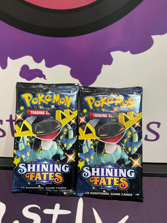 Pokémon Shining Fates Two Packs (Read Description)