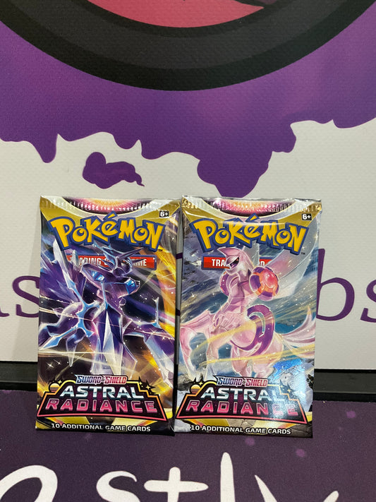 Pokémon Astral Radiance Two Packs (Read Description)