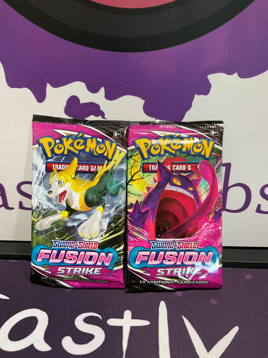 Pokémon Fusion Strike Two Packs (Read Description)