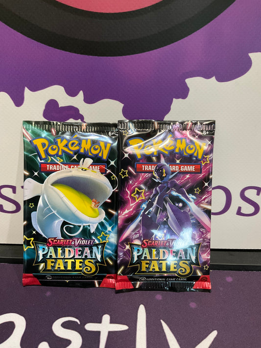 Pokémon Paldean Fates Two Packs (Read Description)