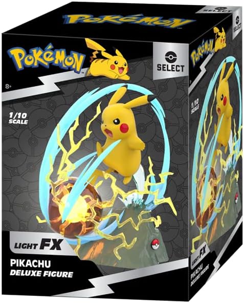 Pokémon Pikachu Deluxe Statue Figure Light FX