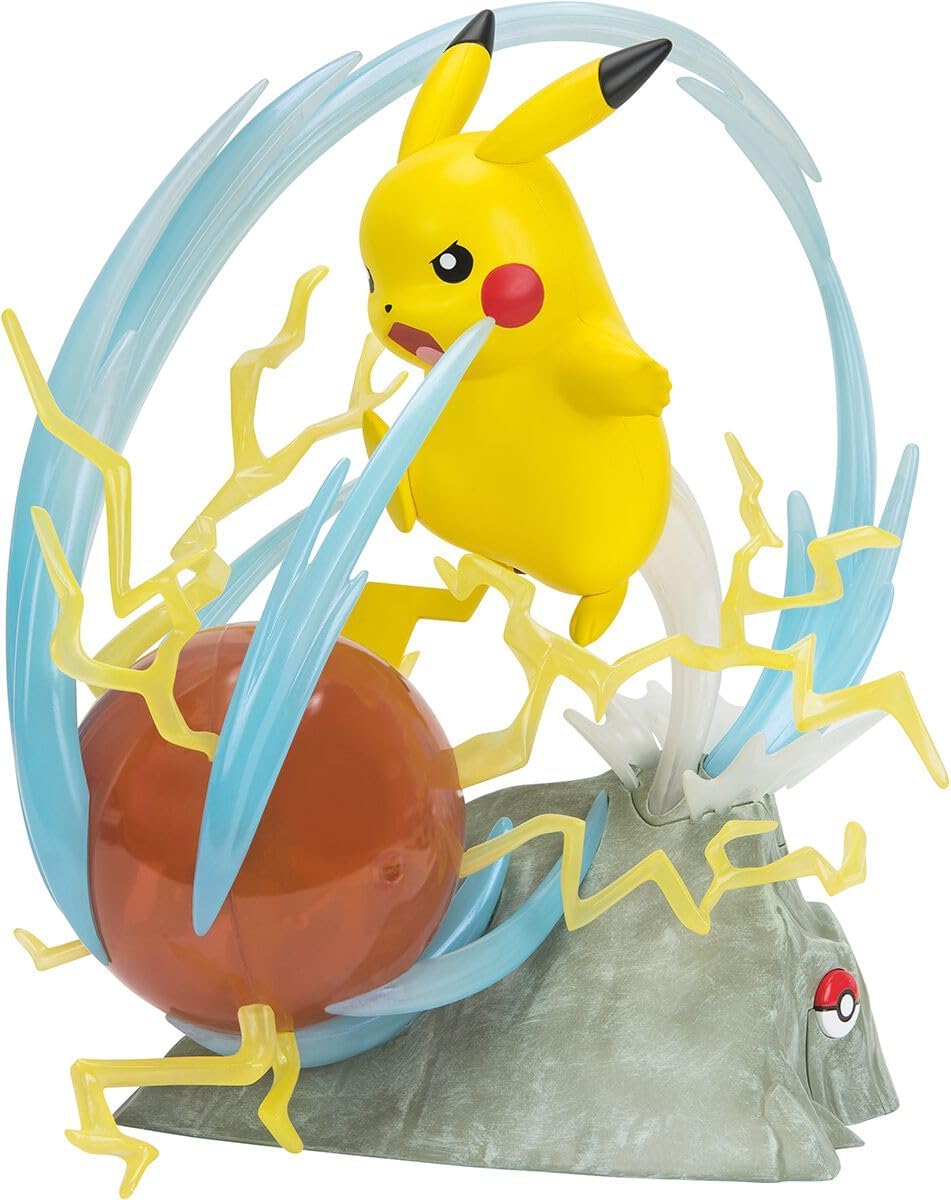 Pokémon Pikachu Deluxe Statue Figure Light FX