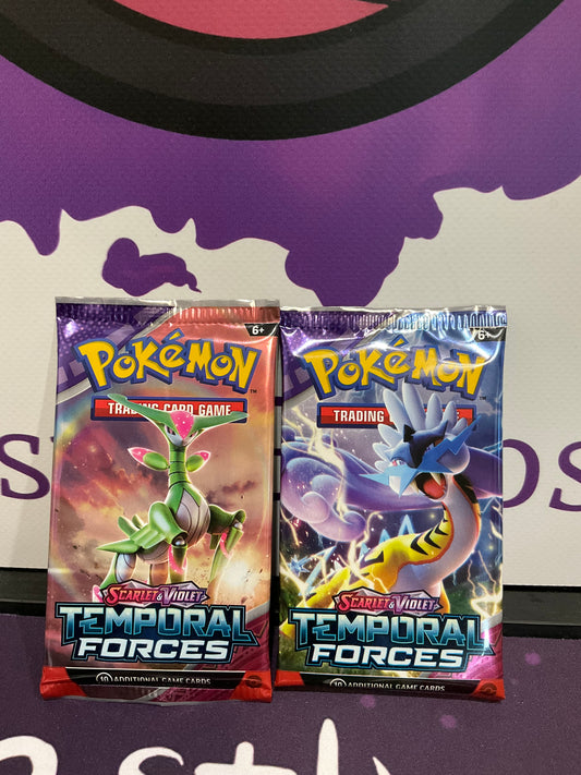 Pokémon Temporal Forces Two Packs (Read Description)