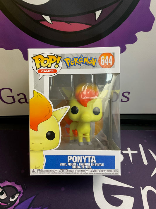 Funko Pop! Games: Pokémon - Ponyta Multicolor, 3.75 inches